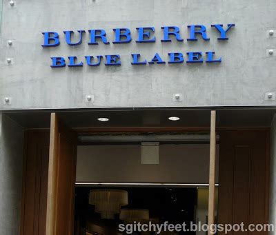 blue label burberry tokyo location|burberry blue label store locations.